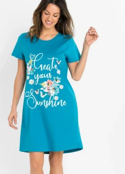 Camisón corto de algodón puro (2 unidades) Mujer Ropa Para Dormir