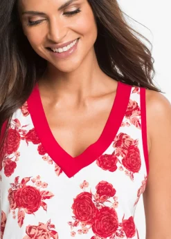Best Camisón corto de suave mezcla de viscosa Mujer Ropa Para Dormir