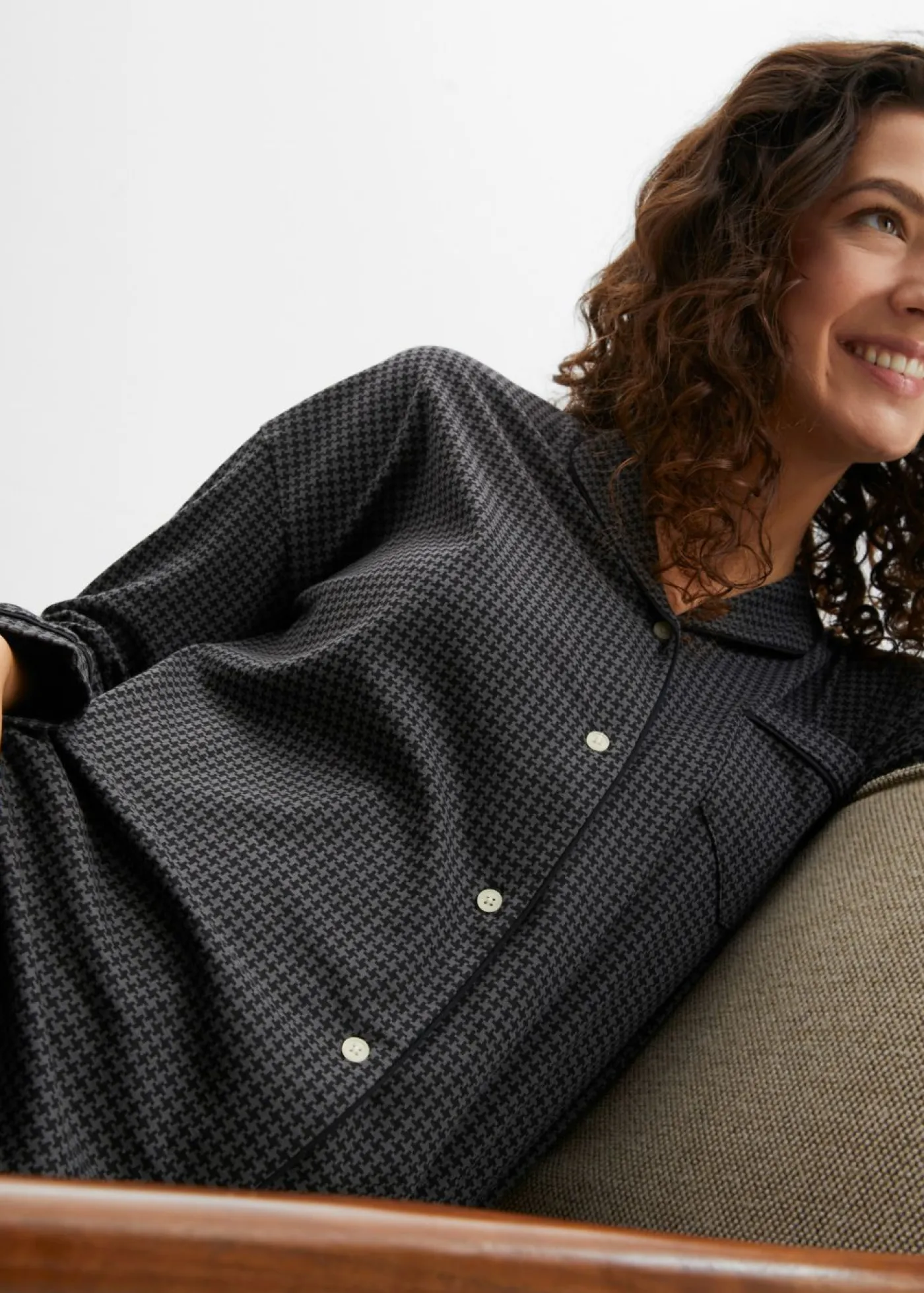 Clearance Camisón oversize de algodón puro Mujer Básicos|Ropa Para Dormir