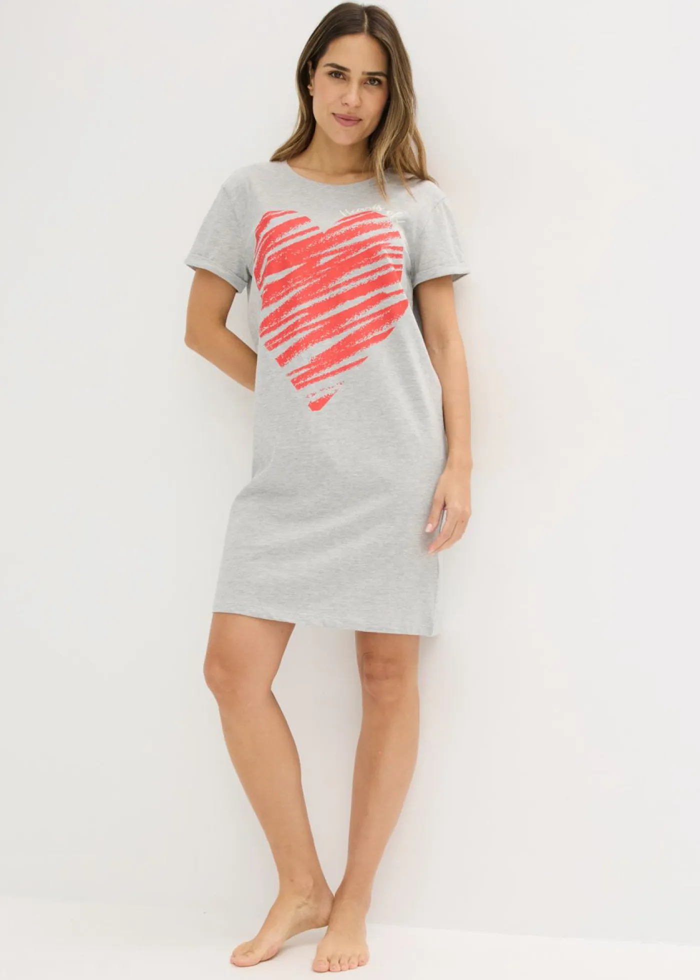 Hot Camisones (2 unidades) de algodón puro Mujer Ropa Para Dormir