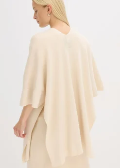 Hot Capa de punto oversize Mujer Esenciales|Chaquetas Y Abrigos