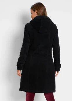 Hot Capa forrado de pana Mujer Chaquetas Y Abrigos