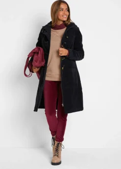 Hot Capa forrado de pana Mujer Chaquetas Y Abrigos