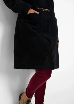 Hot Capa forrado de pana Mujer Chaquetas Y Abrigos