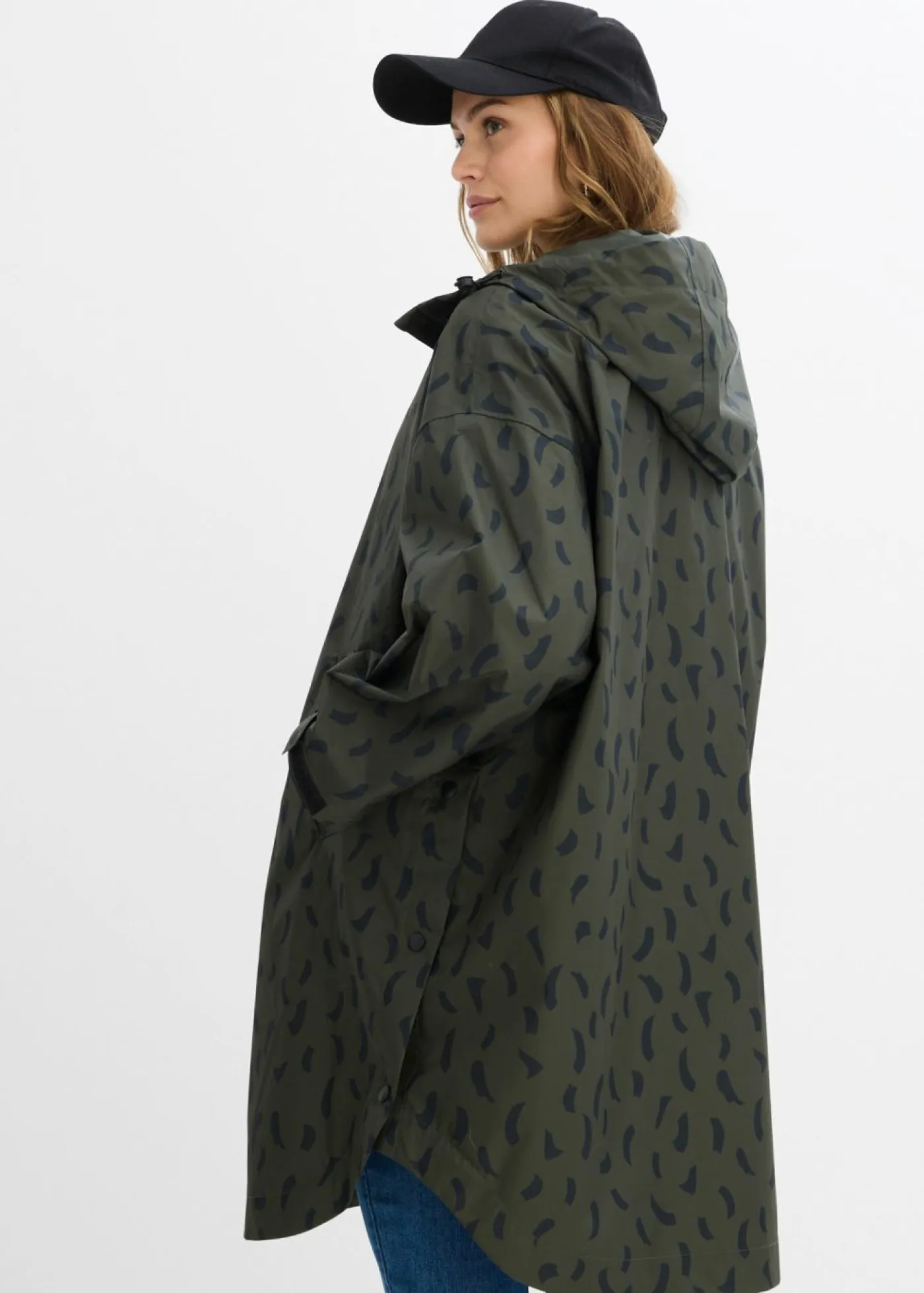 Hot Capa impermeable premamá 3 en 1 con inserto de porteo y bolsa Mujer Premamá