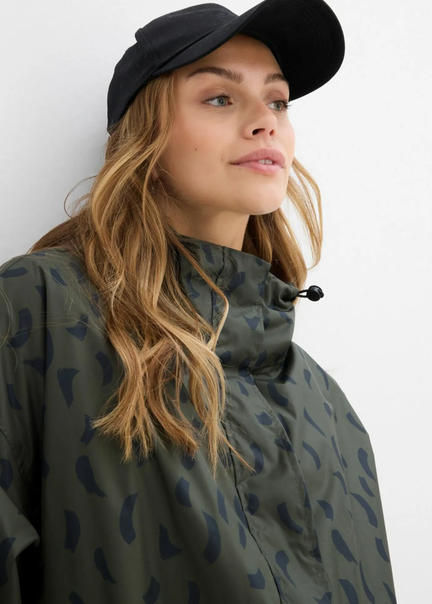 Hot Capa impermeable premamá 3 en 1 con inserto de porteo y bolsa Mujer Premamá