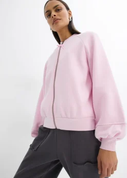 Hot Cazadora con mangas abullonadas Mujer Chaquetas Y Abrigos|Novedades
