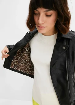Hot Cazadora de estilo biker Mujer Chaquetas Y Abrigos