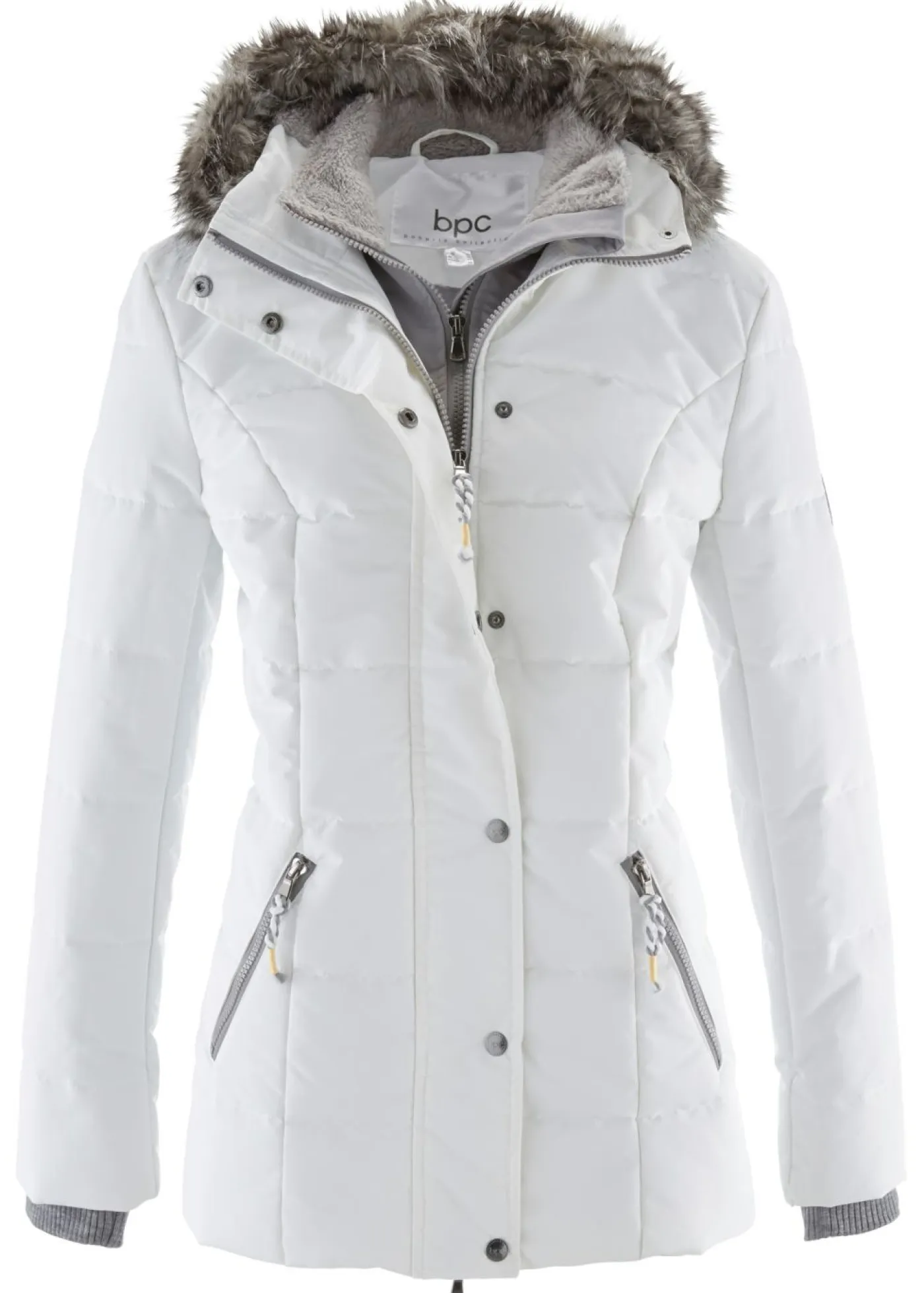 Clearance Cazadora de invierno con aspecto 2 en 1 Mujer Chaquetas Y Abrigos