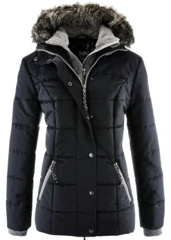 Online Cazadora de invierno con aspecto 2 en 1 Mujer Chaquetas Y Abrigos