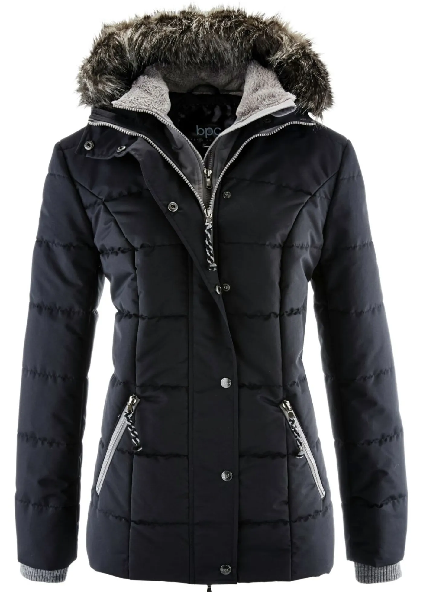 Online Cazadora de invierno con aspecto 2 en 1 Mujer Chaquetas Y Abrigos
