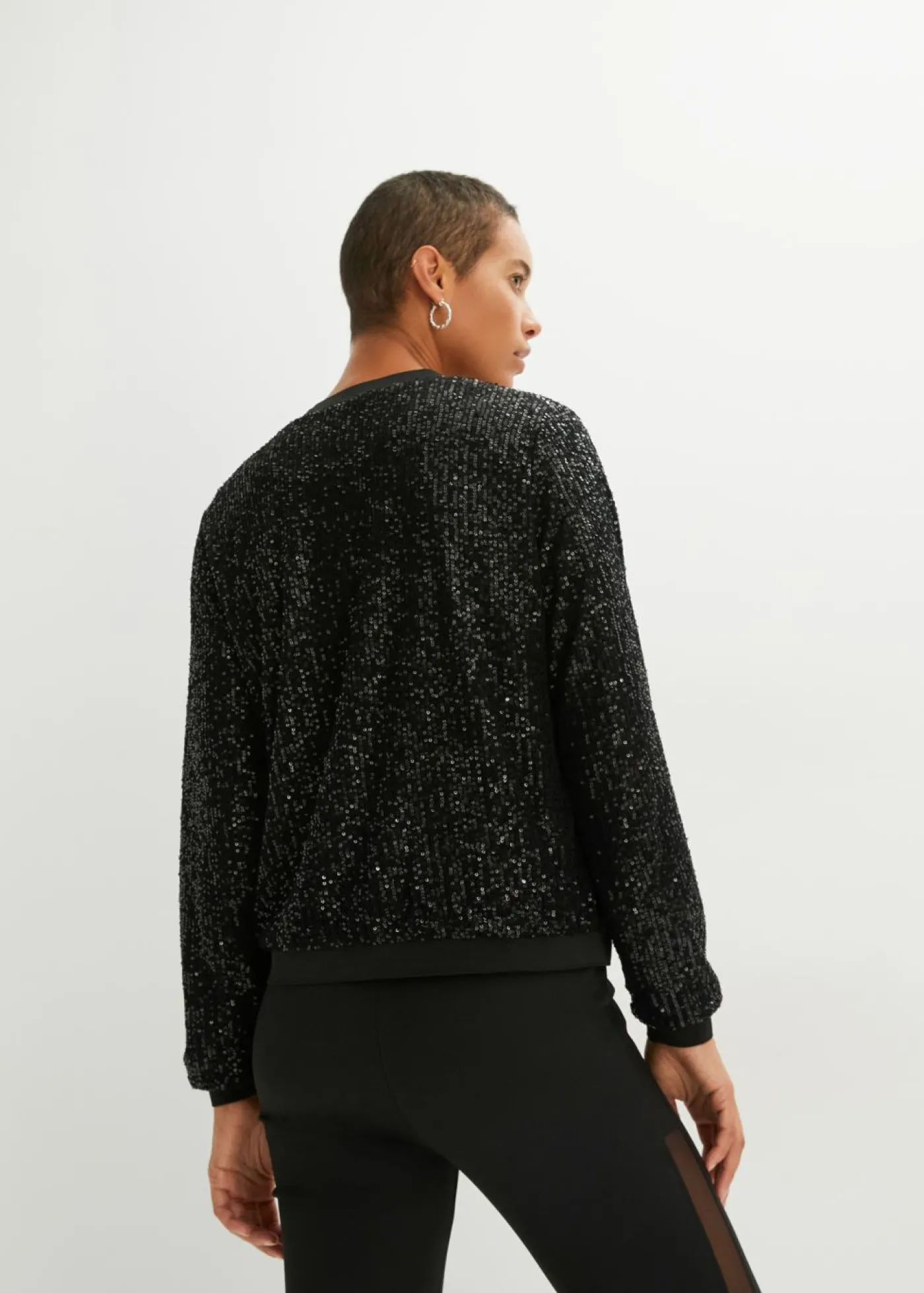 Online Cazadora de lentejuelas, Mujer Chaquetas Y Abrigos
