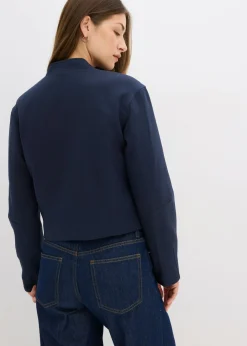 Sale Cazadora de mezcla de viscosa suave Mujer Esenciales|Chaquetas Y Abrigos