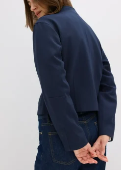 Sale Cazadora de mezcla de viscosa suave Mujer Esenciales|Chaquetas Y Abrigos