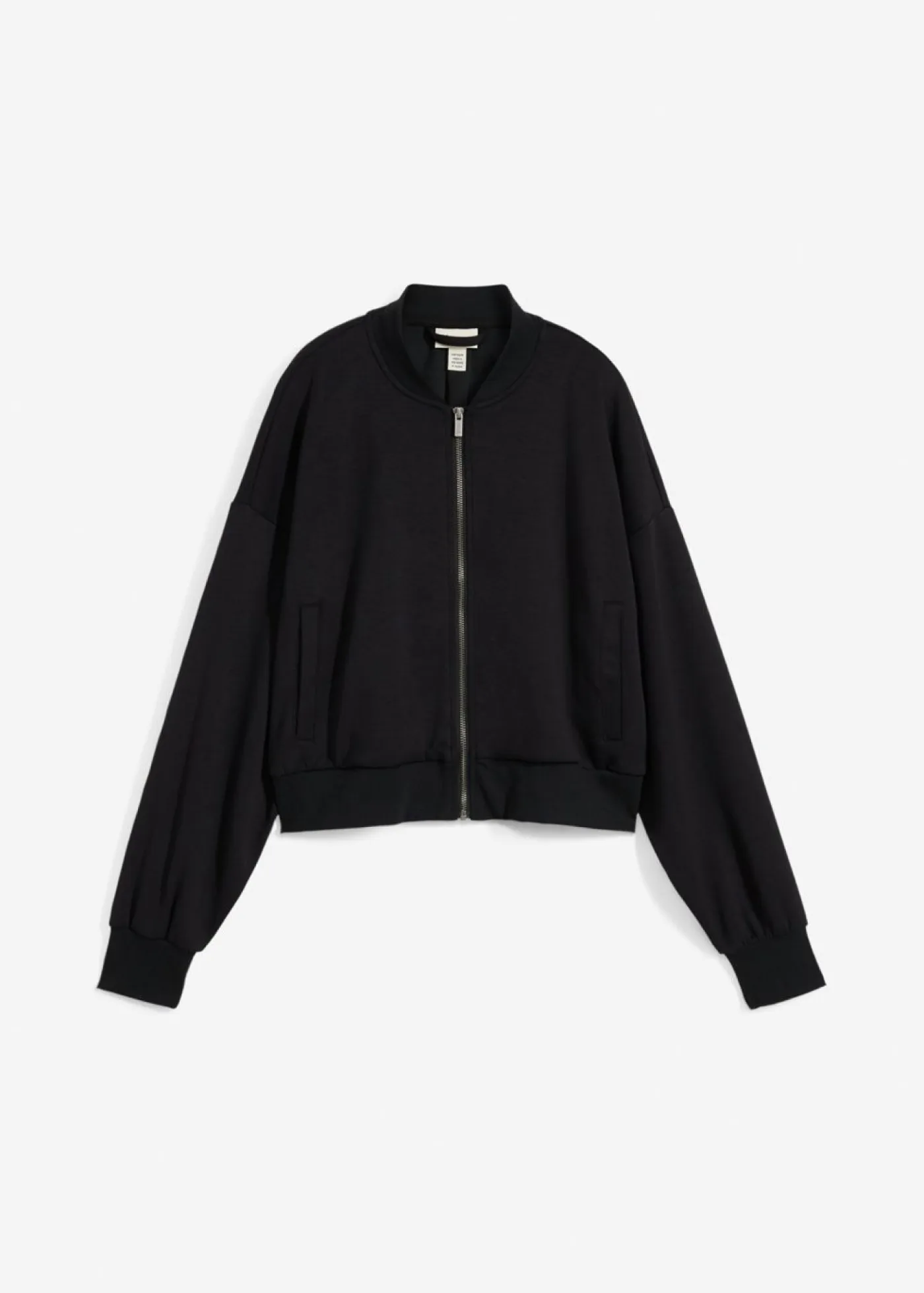 Online Cazadora de neopreno de suave mezcla de viscosa Mujer Chaquetas Y Abrigos|Novedades