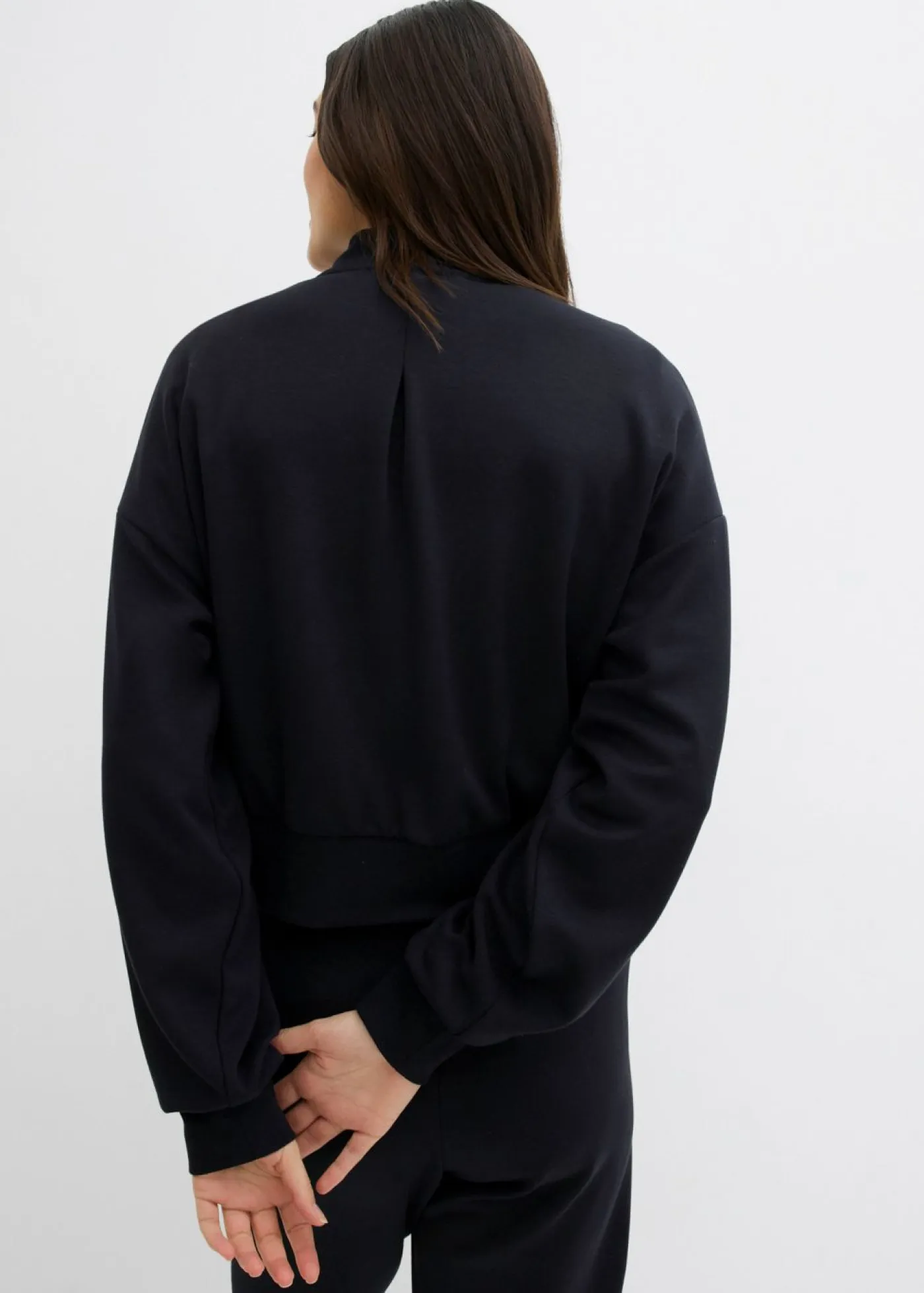Online Cazadora de neopreno de suave mezcla de viscosa Mujer Chaquetas Y Abrigos|Novedades