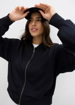 Online Cazadora de neopreno de suave mezcla de viscosa Mujer Chaquetas Y Abrigos|Novedades