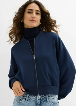 New Cazadora de neopreno de suave mezcla de viscosa Mujer Chaquetas Y Abrigos|Novedades