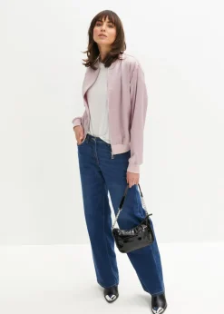 Outlet Cazadora de satén Mujer Chaquetas Y Abrigos