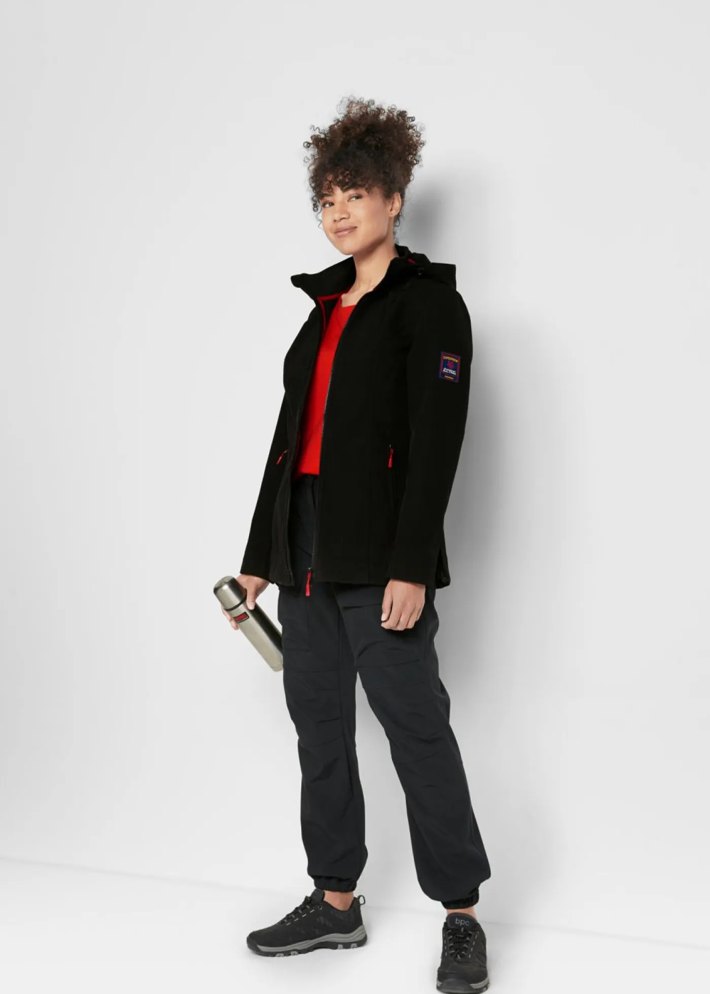 New Cazadora de tejido suave impermeable Mujer Ropa Para El Aire Libre|Ropa Deportiva