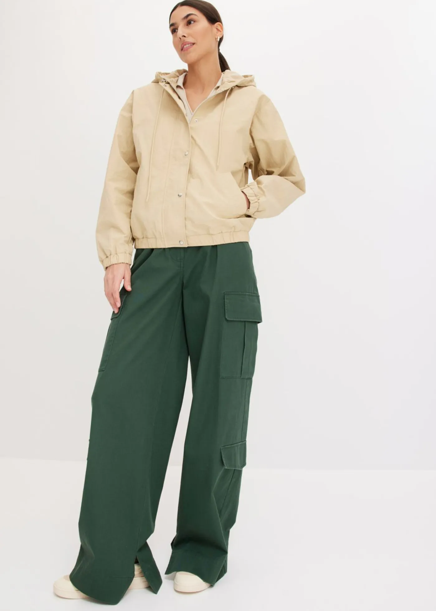Online Cazadora holgada Mujer Esenciales|Chaquetas Y Abrigos