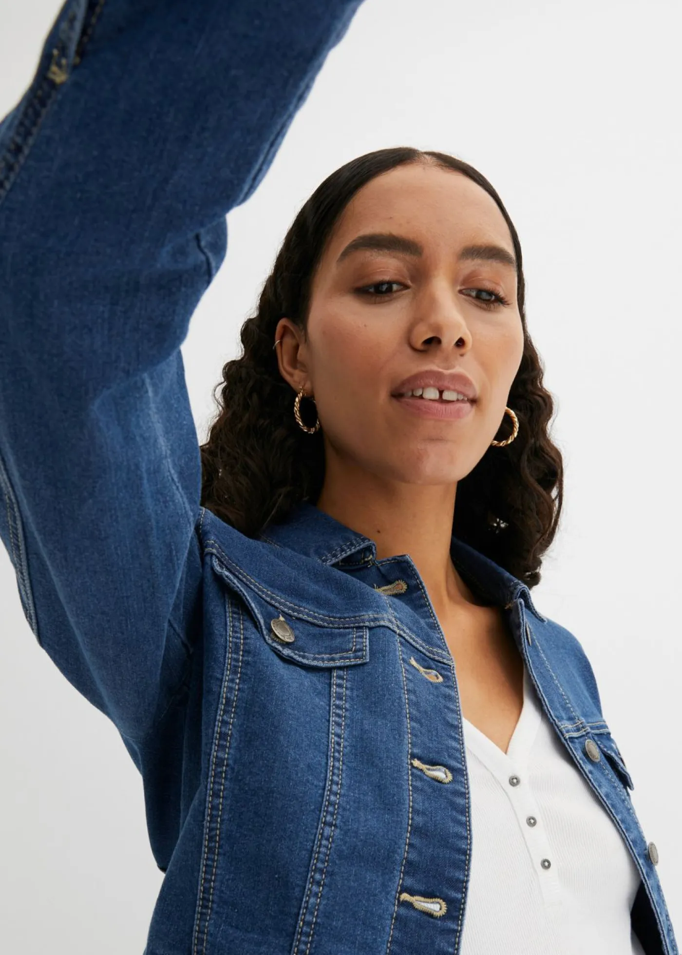 Online Cazadora vaquera Mujer Chaquetas Y Abrigos