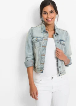 New Cazadora vaquera Mujer Chaquetas Y Abrigos