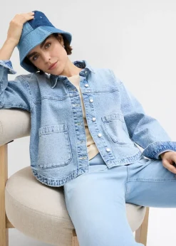 Online Cazadora vaquera Mujer Chaquetas Y Abrigos