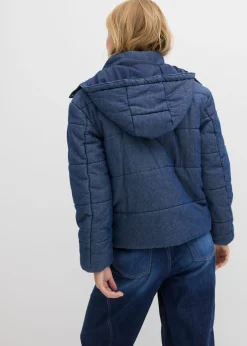 Online Cazadora vaquera guateada Mujer Chaquetas Y Abrigos