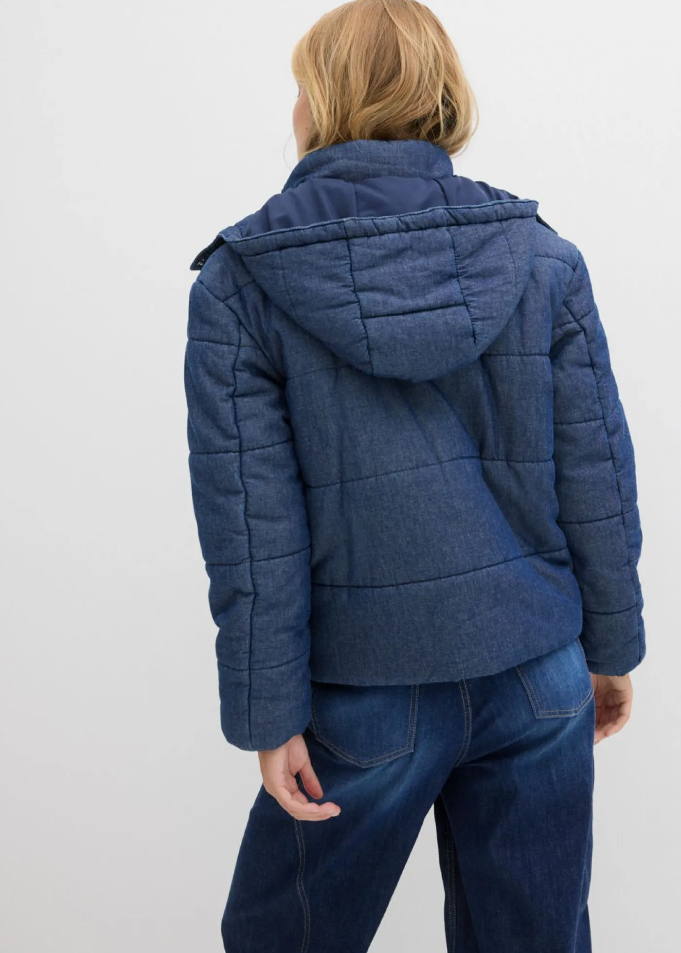 Online Cazadora vaquera guateada Mujer Chaquetas Y Abrigos