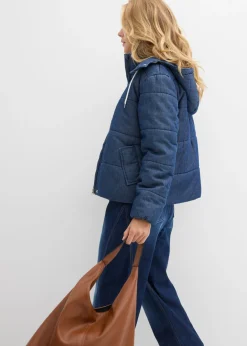 Online Cazadora vaquera guateada Mujer Chaquetas Y Abrigos
