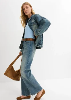 Discount Cazadora vaquera holgada Mujer Chaquetas Y Abrigos