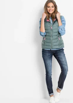 Sale Chaleco acolchado con capucha Mujer Chaquetas Y Abrigos