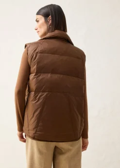 Best Chaleco acolchado con plumón reciclado Mujer Chaquetas Y Abrigos