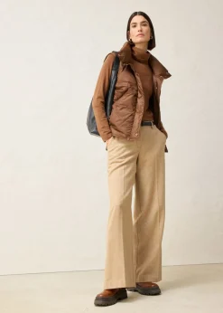 Best Chaleco acolchado con plumón reciclado Mujer Chaquetas Y Abrigos