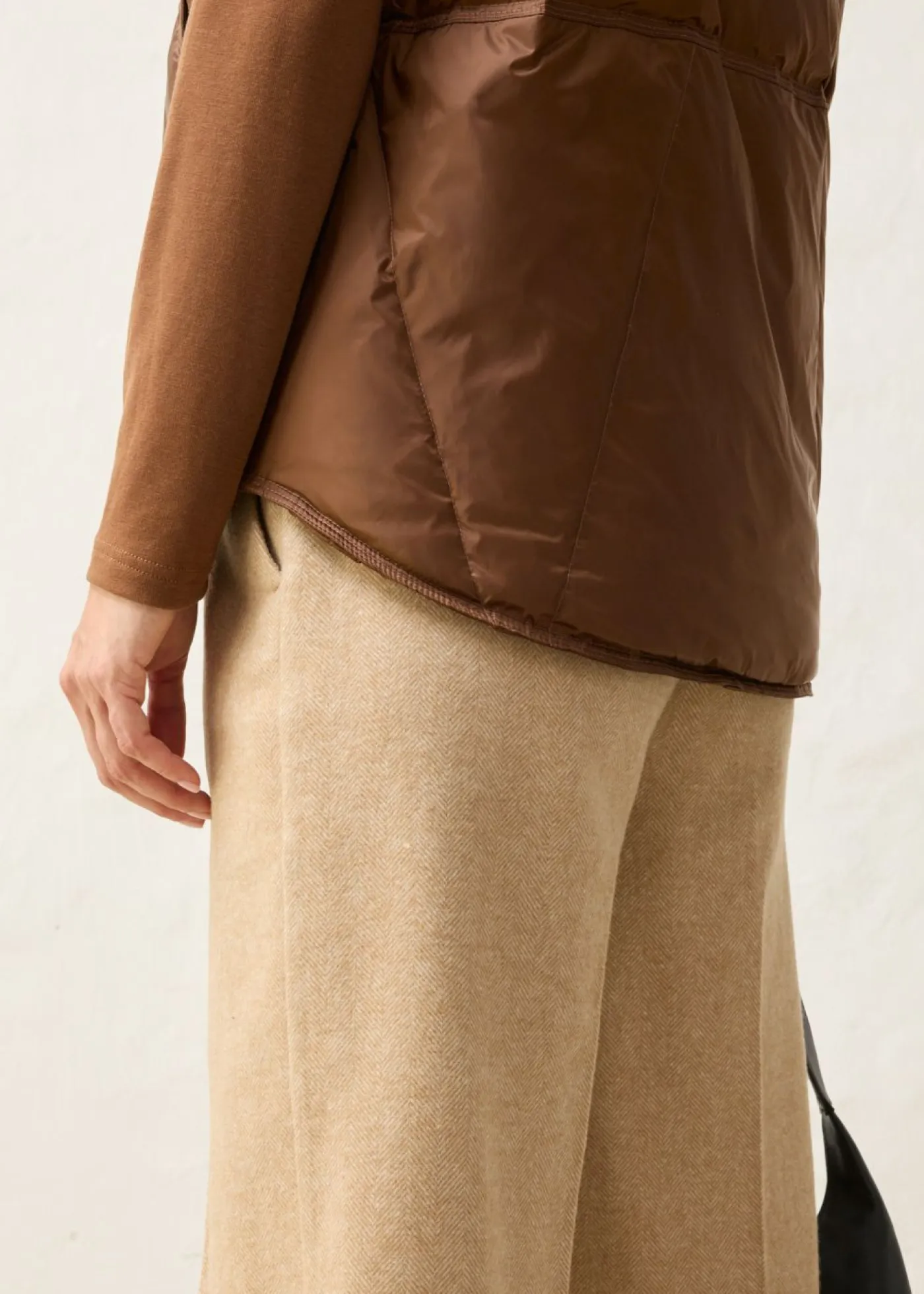 Best Chaleco acolchado con plumón reciclado Mujer Chaquetas Y Abrigos