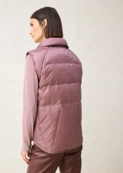Sale Chaleco acolchado con plumón reciclado Mujer Chaquetas Y Abrigos