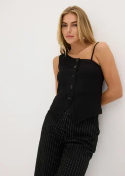 Clearance Chaleco con botones Mujer Chaquetas Y Abrigos
