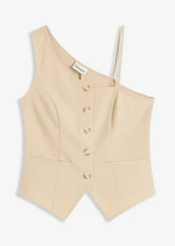 New Chaleco con botones Mujer Chaquetas Y Abrigos