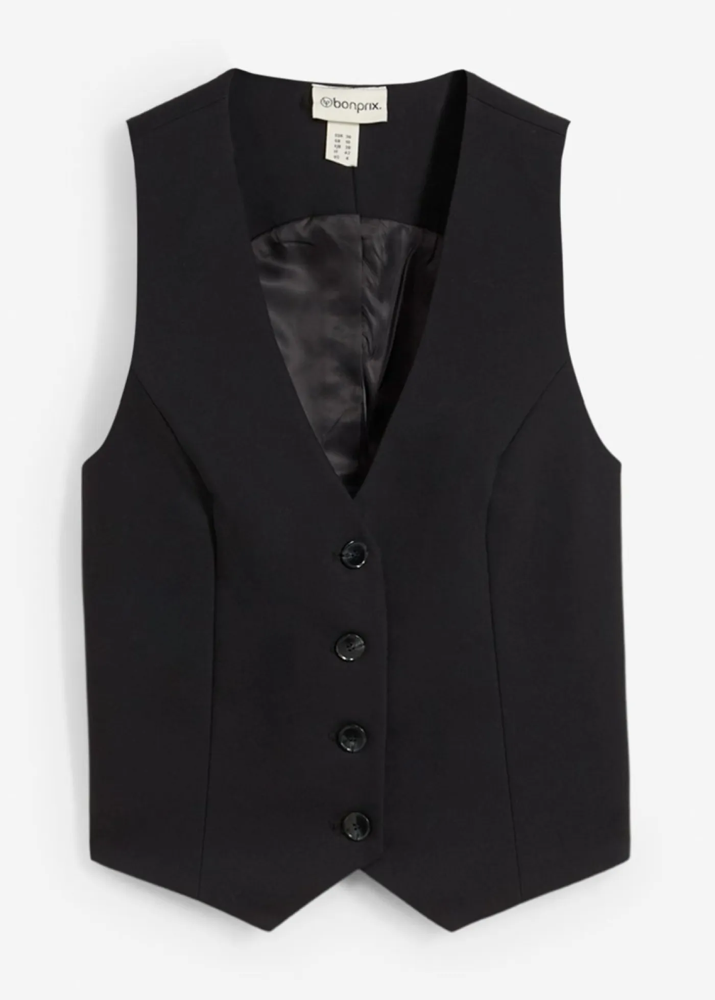 New Chaleco corto de traje Mujer Esenciales|Chaquetas Y Abrigos