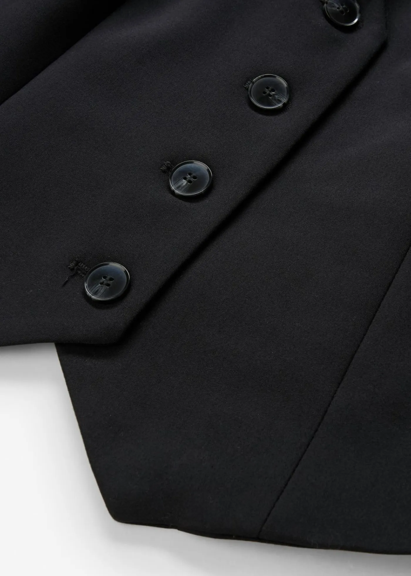 New Chaleco corto de traje Mujer Esenciales|Chaquetas Y Abrigos