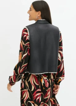 Discount Chaleco de borrego sintético Mujer Chaquetas Y Abrigos
