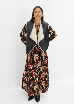 Discount Chaleco de borrego sintético Mujer Chaquetas Y Abrigos