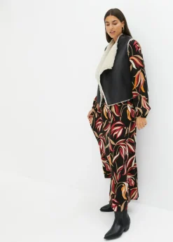 Discount Chaleco de borrego sintético Mujer Chaquetas Y Abrigos