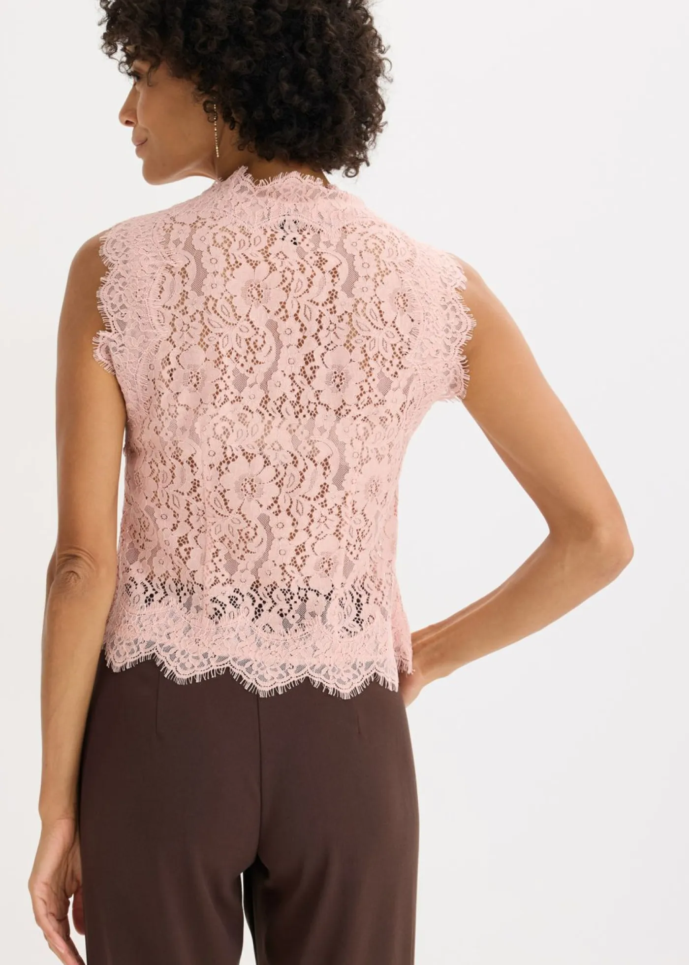 Hot Chaleco de encaje Mujer Chaquetas Y Abrigos
