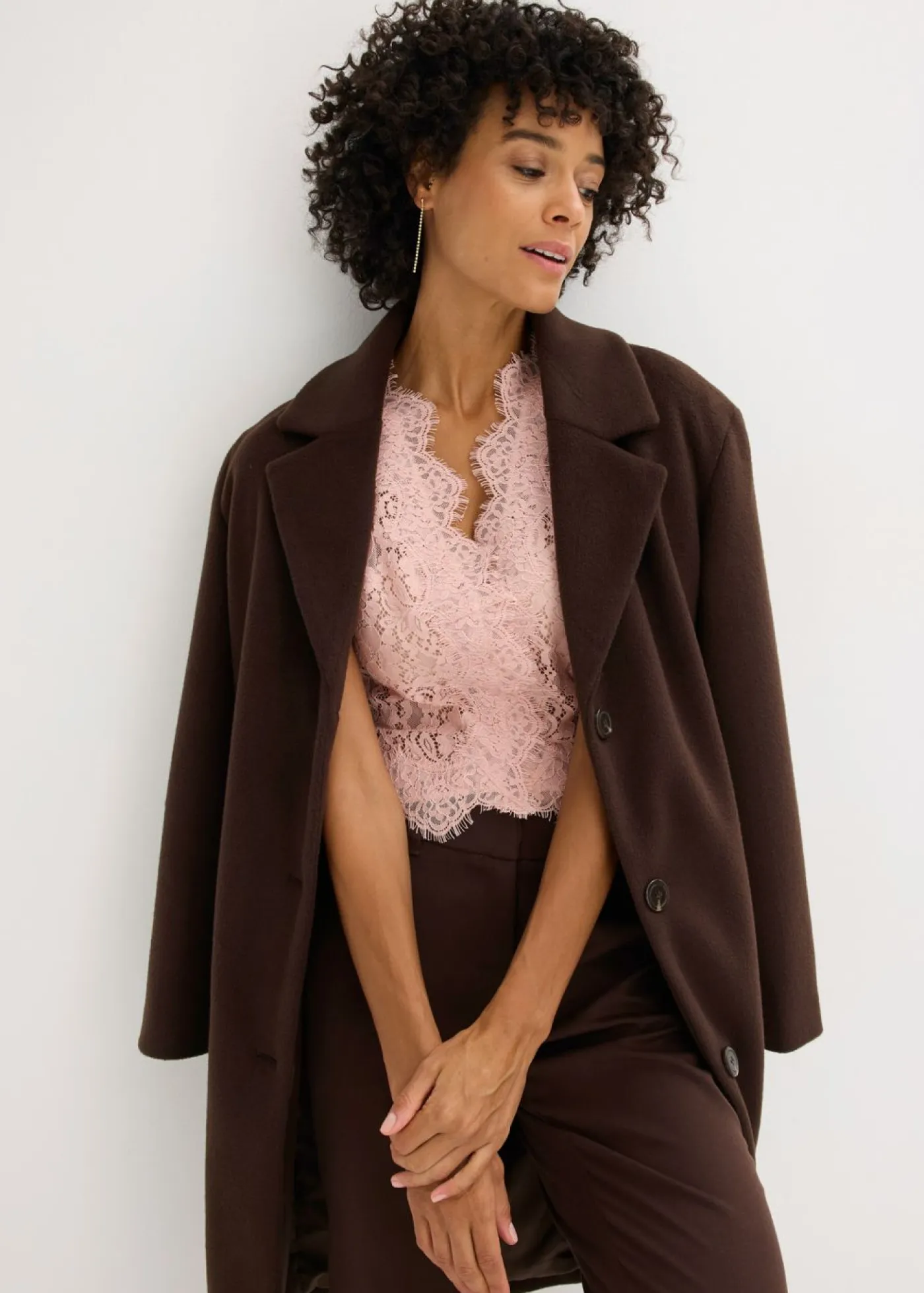 Hot Chaleco de encaje Mujer Chaquetas Y Abrigos