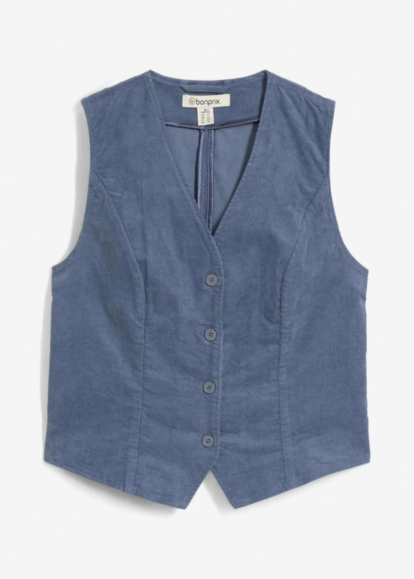 Chaleco de pana Mujer Chaquetas Y Abrigos