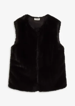 Clearance Chaleco de pelo sintético Mujer Chaquetas Y Abrigos