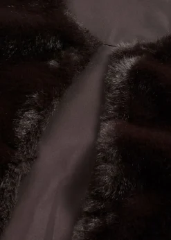 Clearance Chaleco de pelo sintético Mujer Chaquetas Y Abrigos