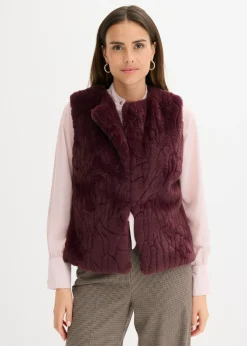 Best Chaleco de pelo sintético Mujer Chaquetas Y Abrigos
